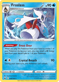 Froslass Chilling Reign #36