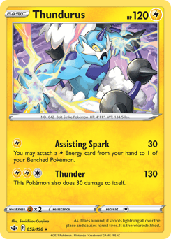 Thundurus Chilling Reign #52