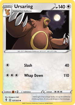 Ursaring Evolving Skies #127
