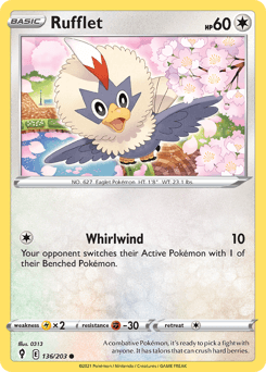 Rufflet Evolving Skies #136