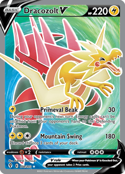 Dracozolt V Evolving Skies #178