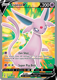 Espeon V Evolving Skies #179