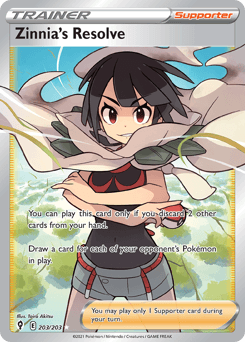 Zinnia's Resolve Evolving Skies #203