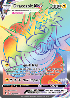 Dracozolt VMAX Evolving Skies #210