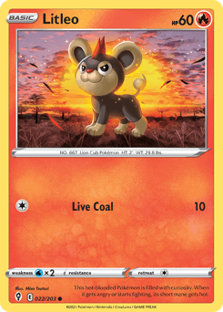 Litleo Evolving Skies #22