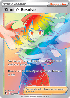 Zinnia's Resolve Evolving Skies #225