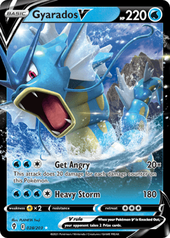 Gyarados V Evolving Skies #28