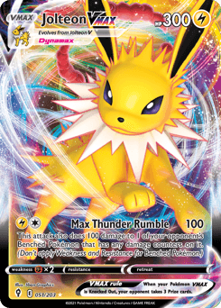 Jolteon VMAX Evolving Skies #51