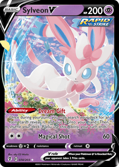 Sylveon V Evolving Skies #74