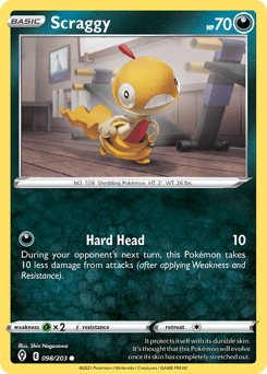 Scraggy Evolving Skies #98