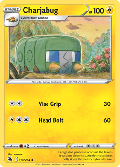 Charjabug Fusion Strike #100