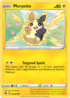 Morpeko Fusion Strike #109