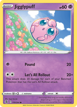 Jigglypuff Fusion Strike #110
