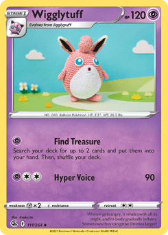 Wigglytuff Fusion Strike #111