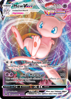 Mew VMAX Fusion Strike #114