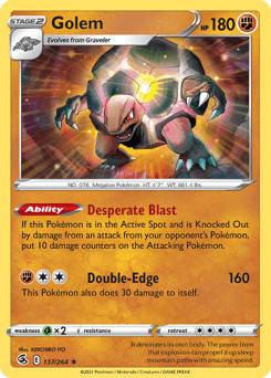 Golem Fusion Strike #137