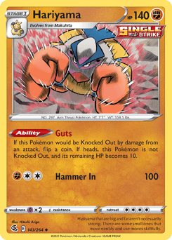 Hariyama Fusion Strike #143