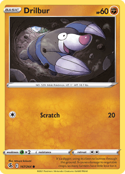 Drilbur Fusion Strike #147
