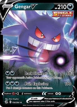 Gengar V Fusion Strike #156