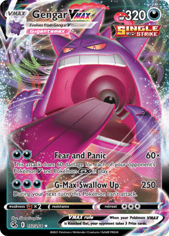 Gengar VMAX Fusion Strike #157
