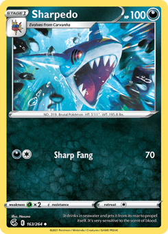 Sharpedo Fusion Strike #163