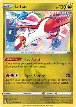 Latias Fusion Strike #193