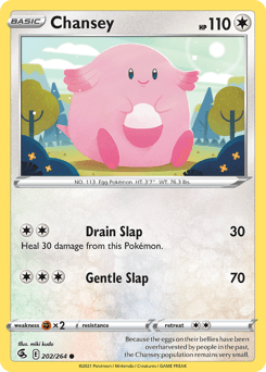 Chansey Fusion Strike #202