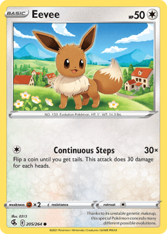 Eevee Fusion Strike #205