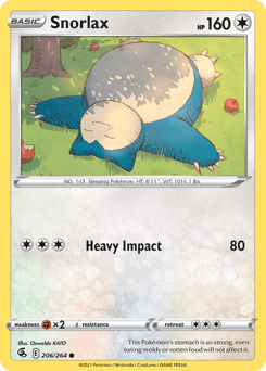 Snorlax Fusion Strike #206