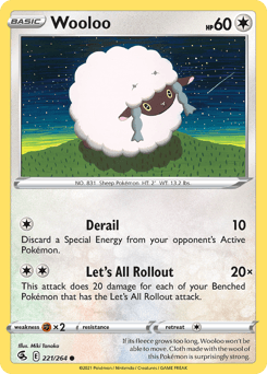 Wooloo Fusion Strike #221