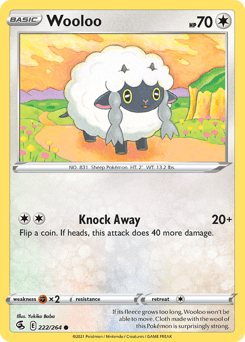 Wooloo Fusion Strike #222