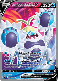 Crabominable V Fusion Strike #248