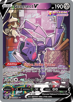 Genesect V Fusion Strike #255