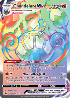 Chandelure VMAX Fusion Strike #265