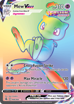 Mew VMAX Fusion Strike #268