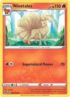 Ninetales Fusion Strike #30