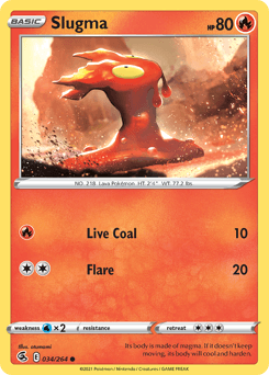 Slugma Fusion Strike #34