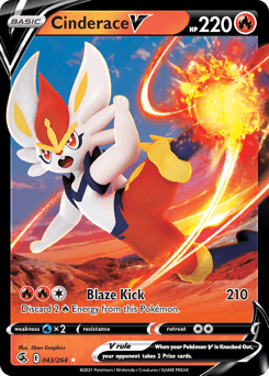 Cinderace V Fusion Strike #43