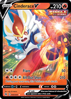 Cinderace V Fusion Strike #44