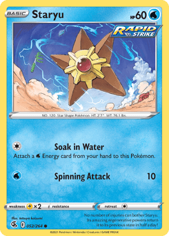 Staryu Fusion Strike #52