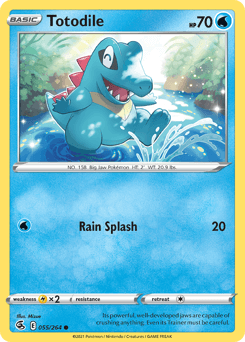 Totodile Fusion Strike #55