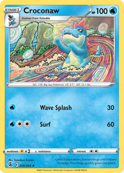 Croconaw Fusion Strike #56