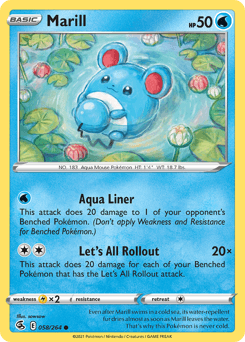 Marill Fusion Strike #58
