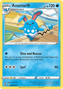 Azumarill Fusion Strike #59