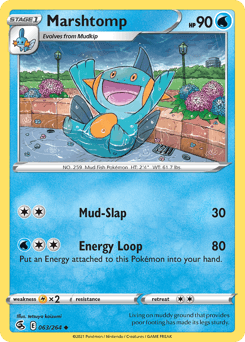 Marshtomp Fusion Strike #63