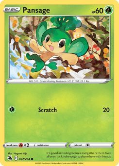 Pansage Fusion Strike #7