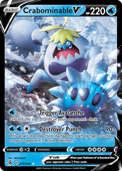 Crabominable V Fusion Strike #76