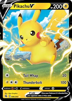 Pikachu V Fusion Strike #86