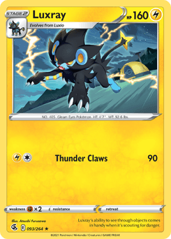 Luxray Fusion Strike #93