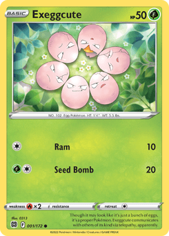 Exeggcute Brilliant Stars #1